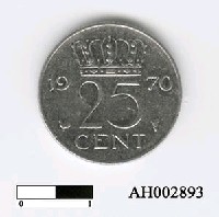 藏品(荷蘭錢幣（二十五分）)的圖片